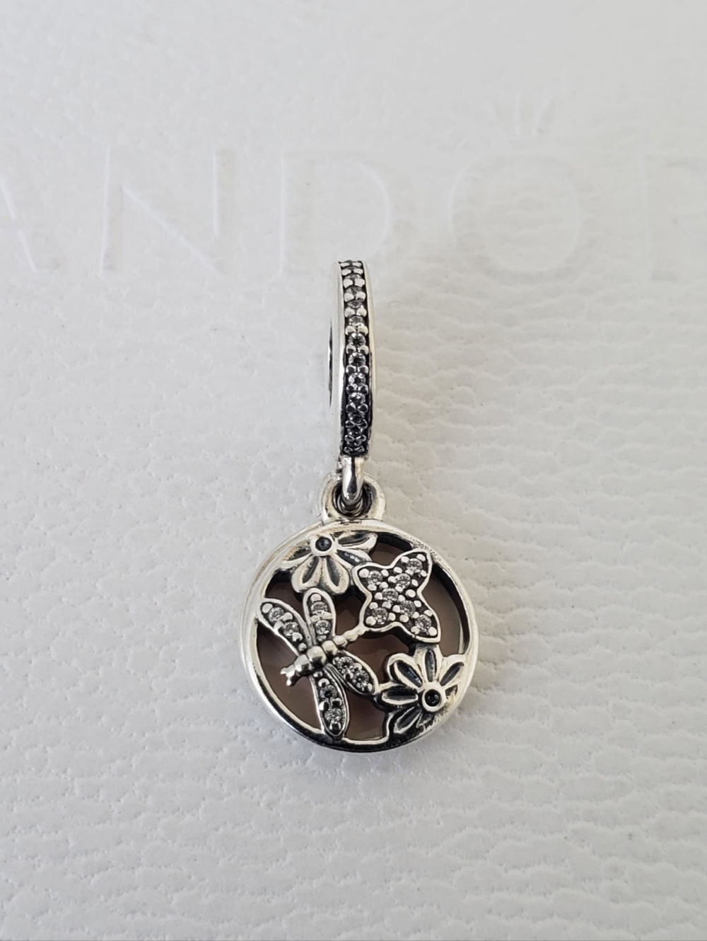 💐Authentic Pandora ⭐️RETIRED⭐️ SPRINGTIME DANGLE CHARM - Picture 4 of 7